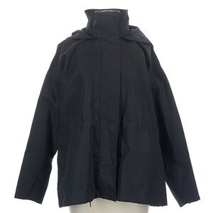 Uniqlo Black Rain Parka Jacket